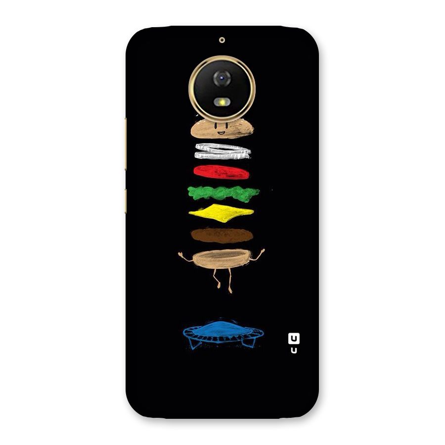Burger Jump Back Case for Moto G5s