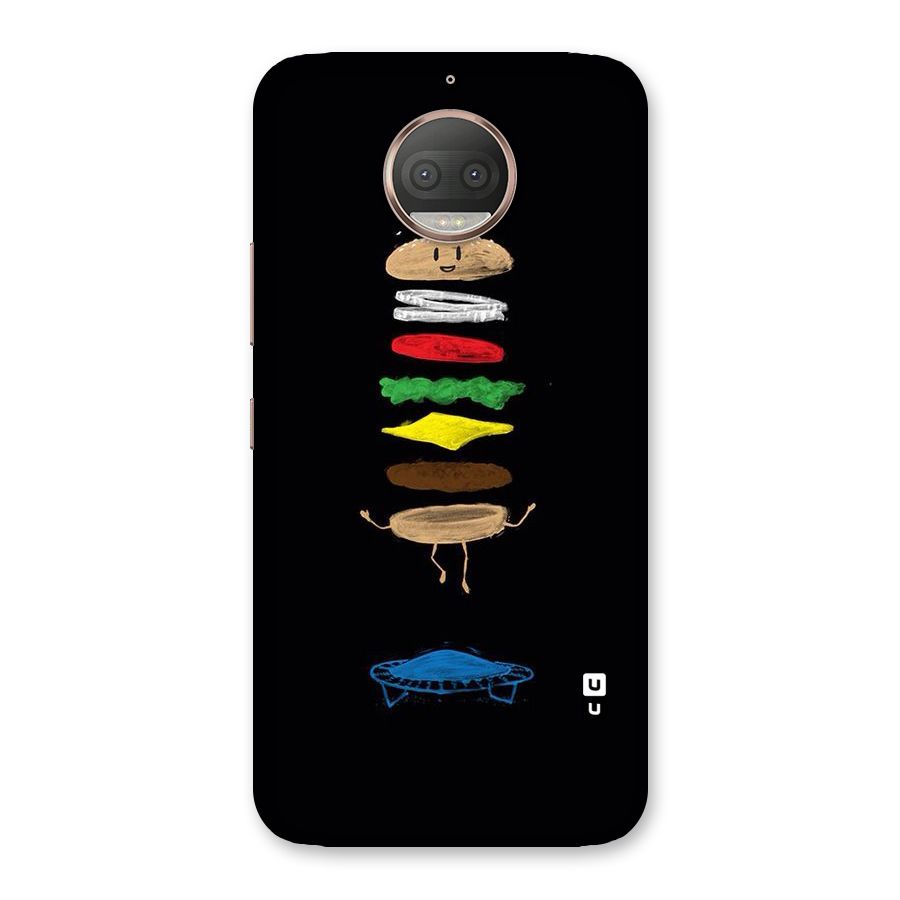 Burger Jump Back Case for Moto G5s Plus