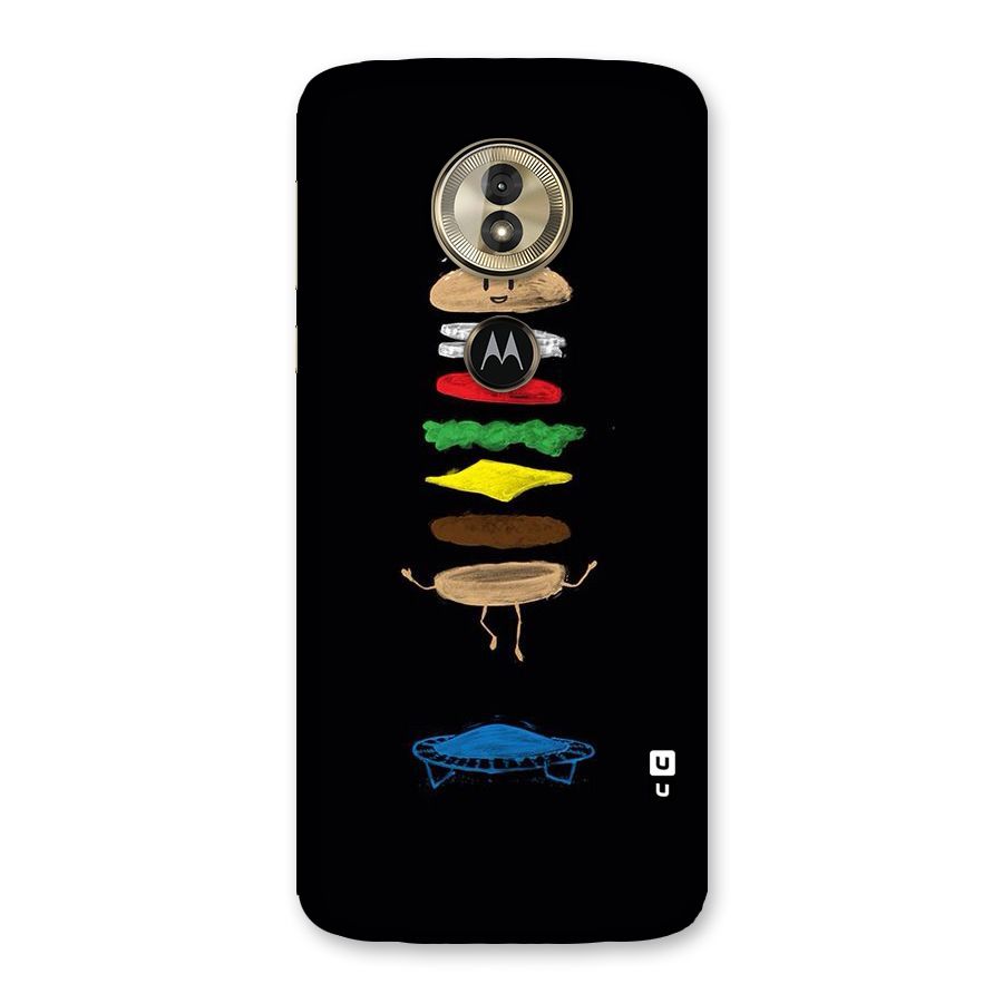Burger Jump Back Case for Moto G6 Play