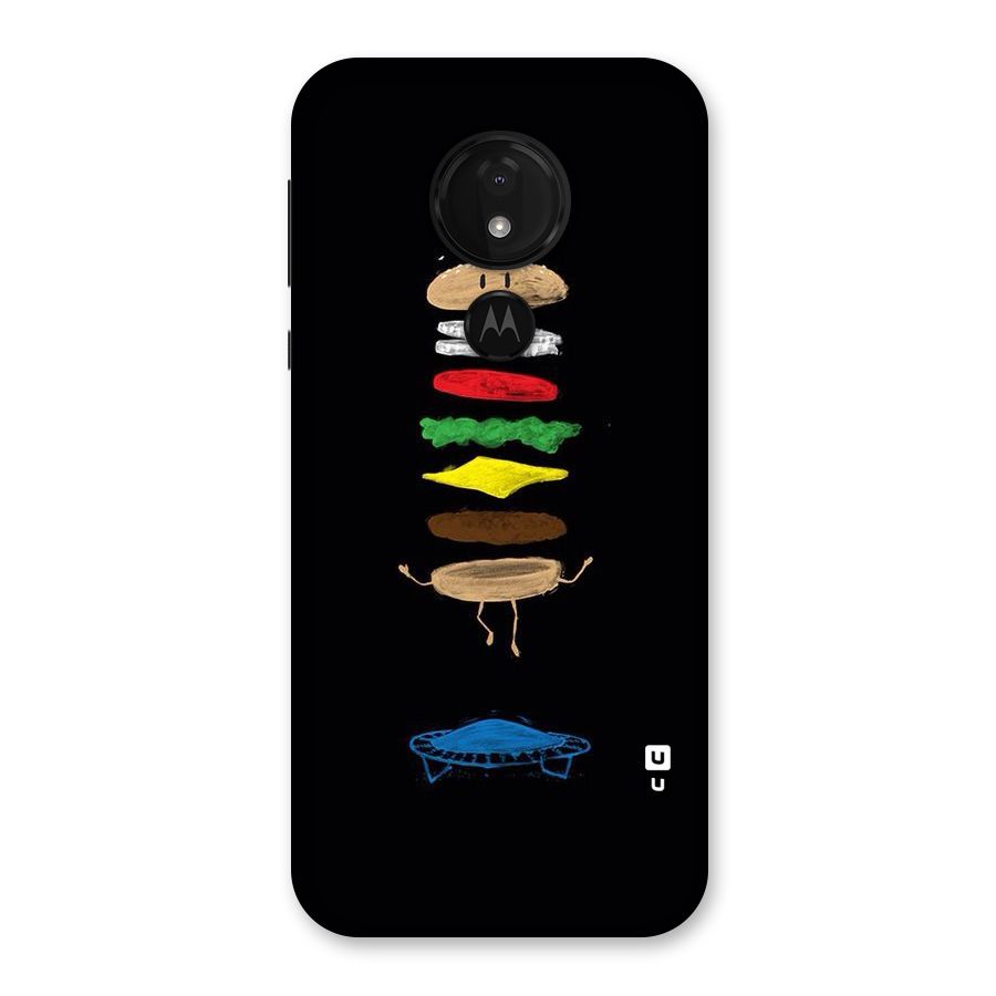 Burger Jump Back Case for Moto G7 Power