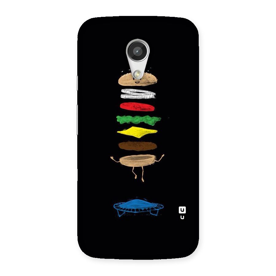 Burger Jump Back Case for Moto G 2nd Gen