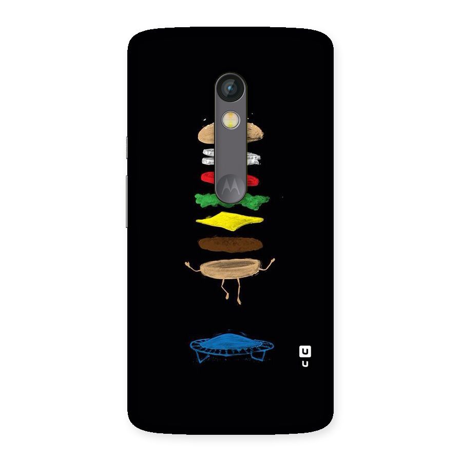 Burger Jump Back Case for Moto X Play