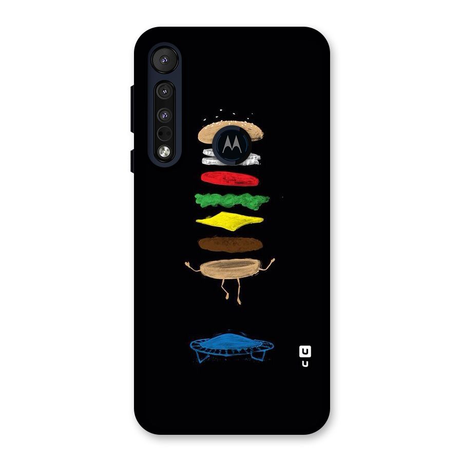 Burger Jump Back Case for Motorola One Macro