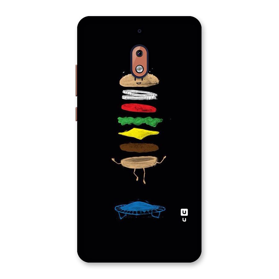 Burger Jump Back Case for Nokia 2.1