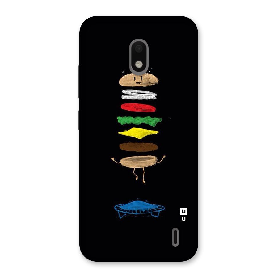 Burger Jump Back Case for Nokia 2.2