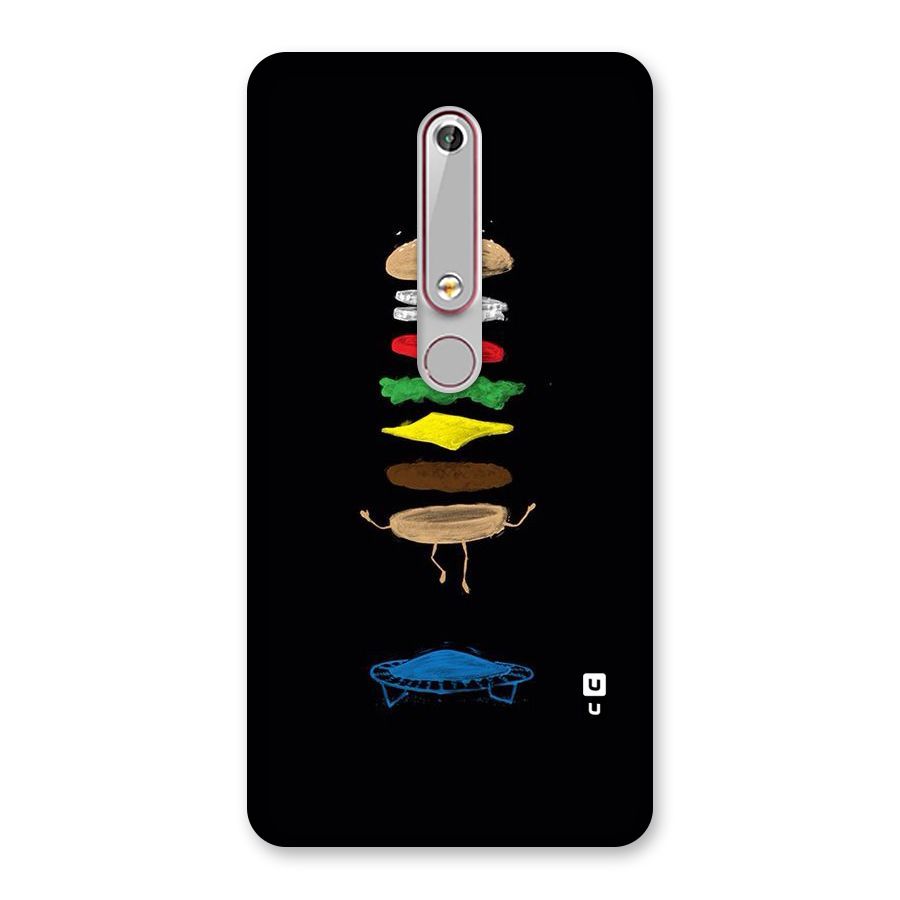 Burger Jump Back Case for Nokia 6.1