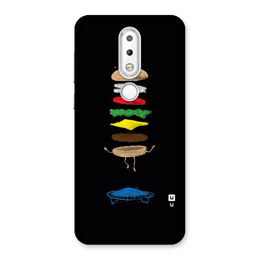 Burger Jump Back Case for Nokia 6.1 Plus