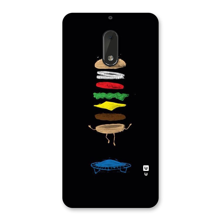 Burger Jump Back Case for Nokia 6