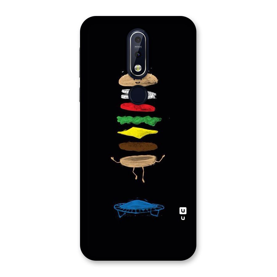 Burger Jump Back Case for Nokia 7.1