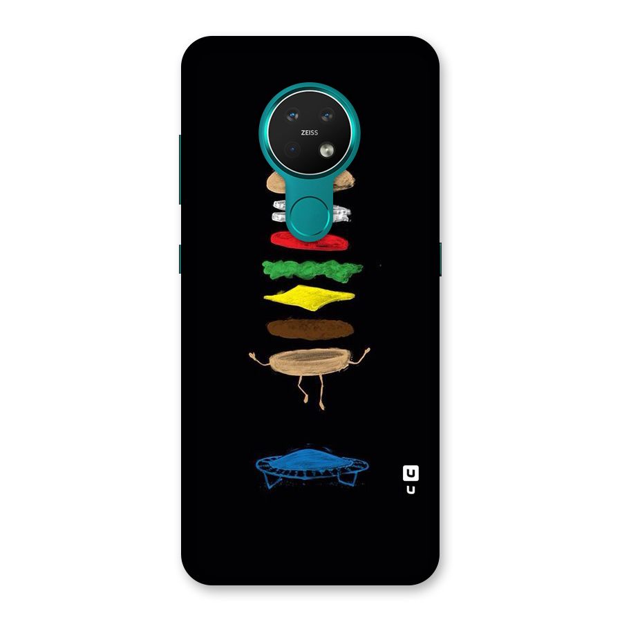 Burger Jump Back Case for Nokia 7.2