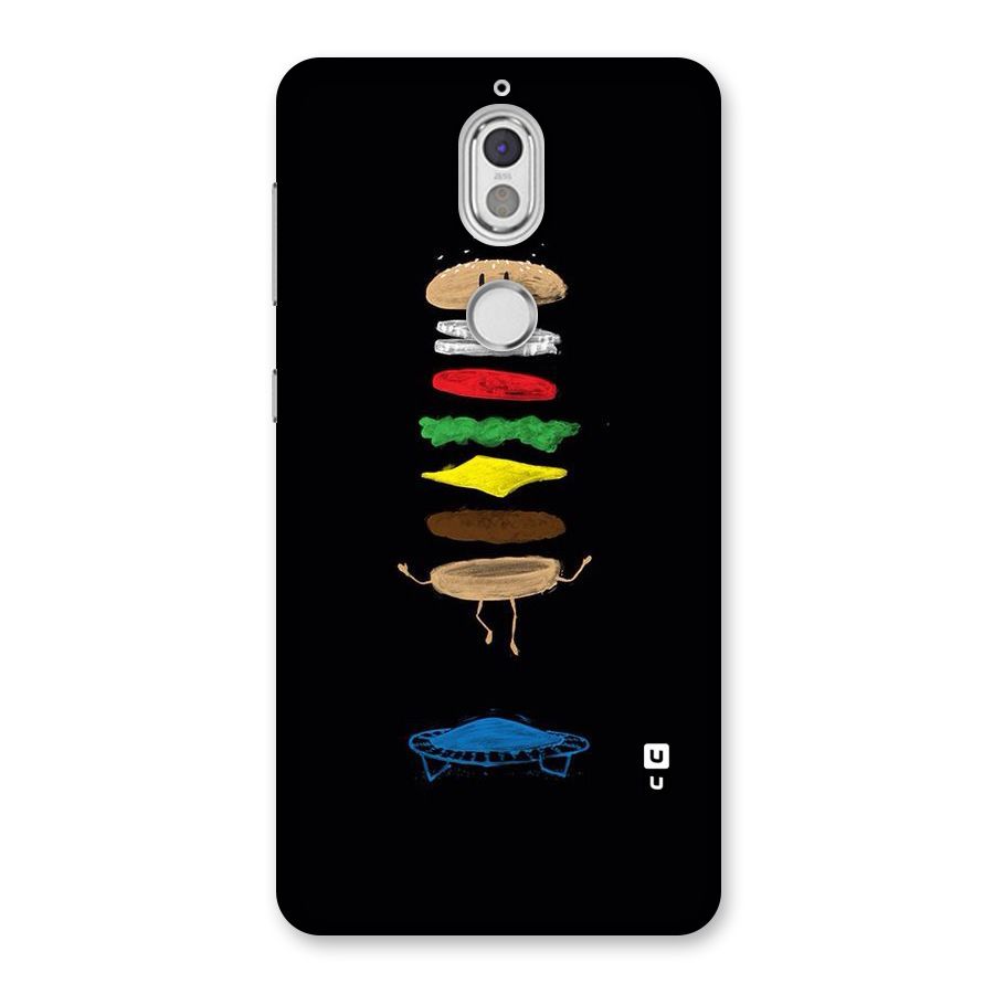 Burger Jump Back Case for Nokia 7