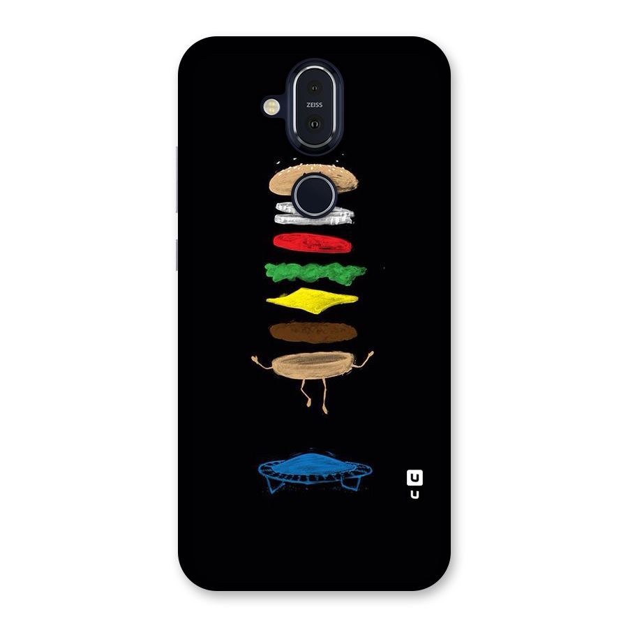 Burger Jump Back Case for Nokia 8.1