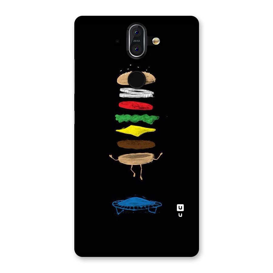 Burger Jump Back Case for Nokia 8 Sirocco