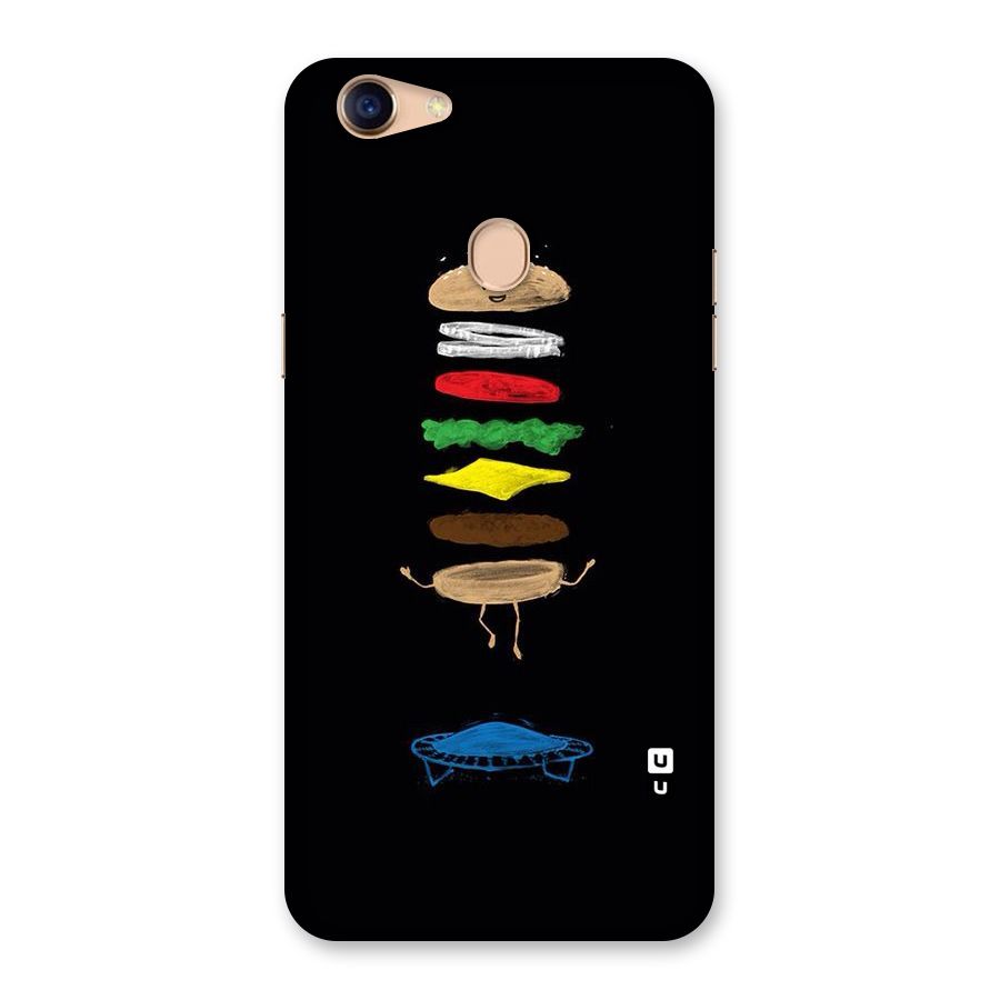 Burger Jump Back Case for Oppo F5 Youth