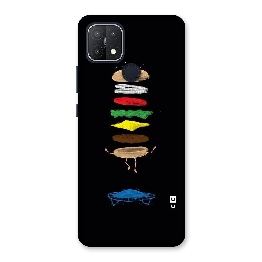 Burger Jump Back Case for Oppo A15