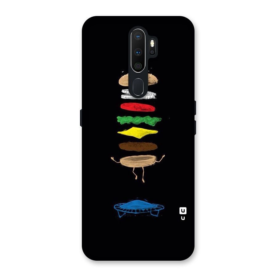 Burger Jump Back Case for Oppo A5 (2020)