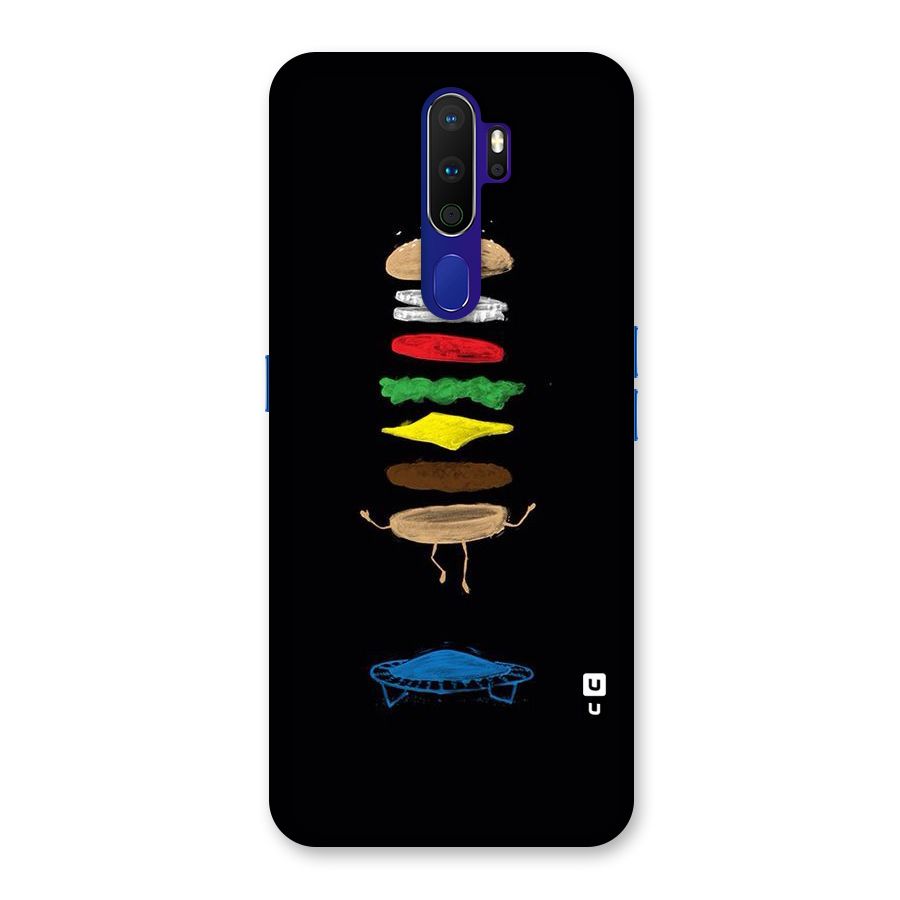 Burger Jump Back Case for Oppo A9 (2020)