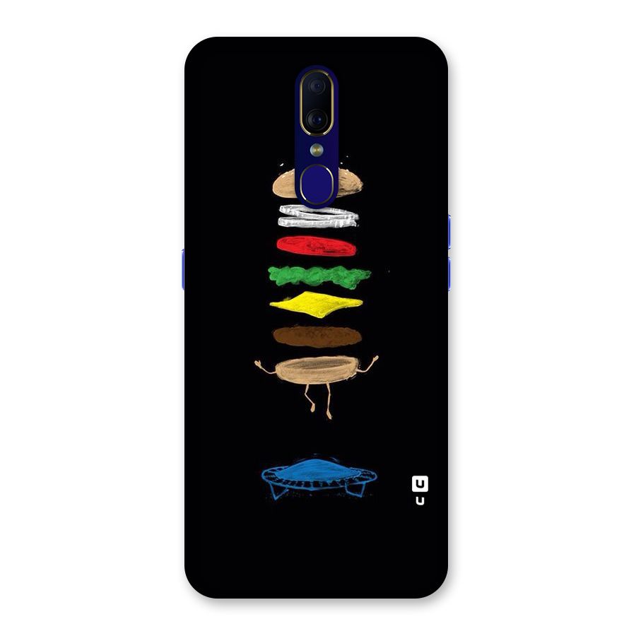 Burger Jump Back Case for Oppo F11