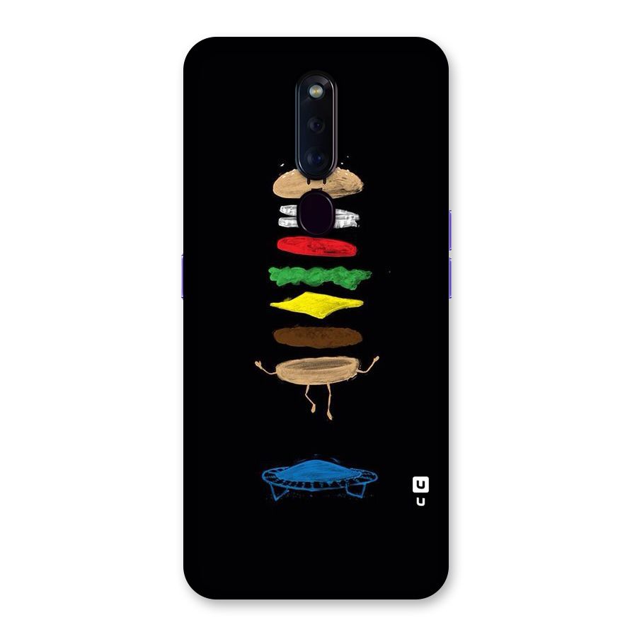 Burger Jump Back Case for Oppo F11 Pro