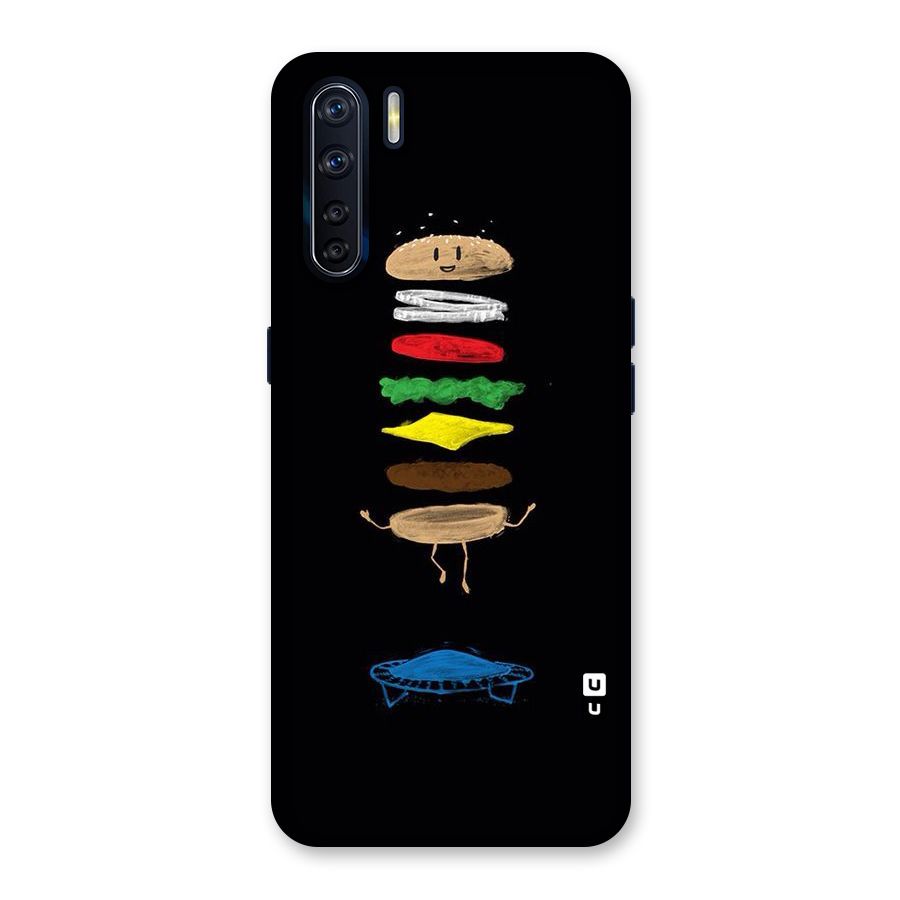 Burger Jump Back Case for Oppo F15