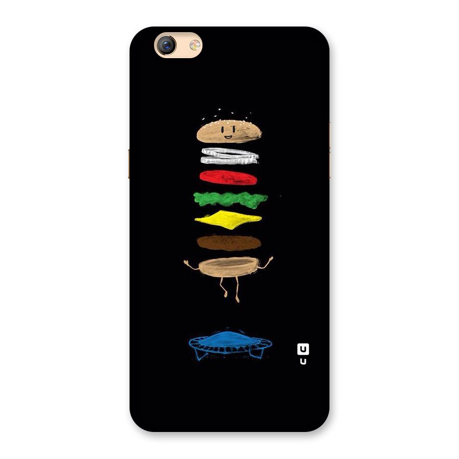 Burger Jump Back Case for Oppo F3 Plus