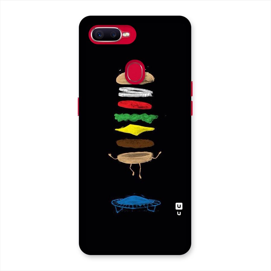 Burger Jump Back Case for Oppo F9 Pro
