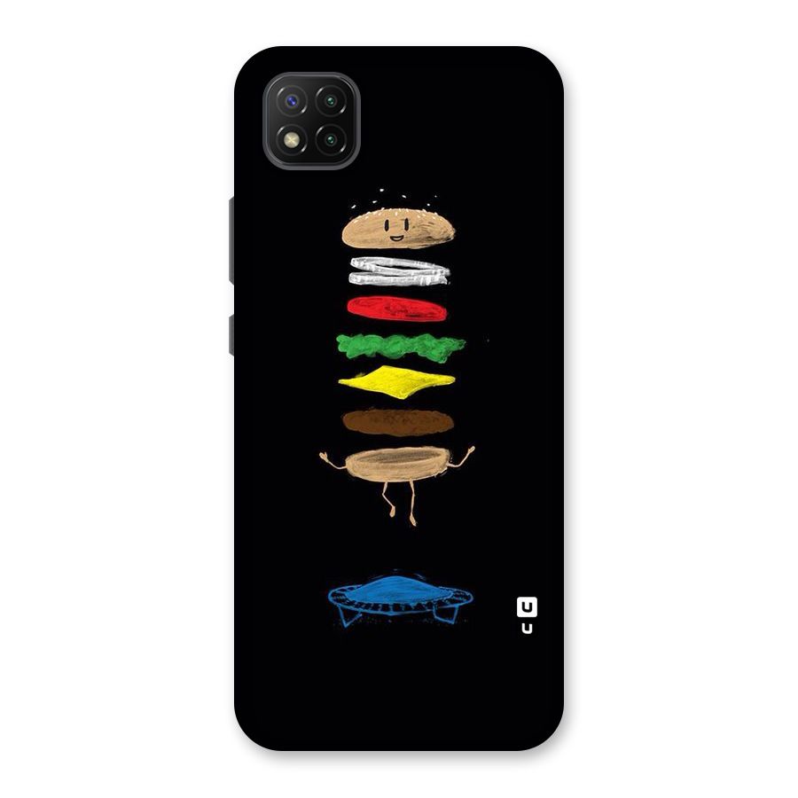 Burger Jump Back Case for Poco C3