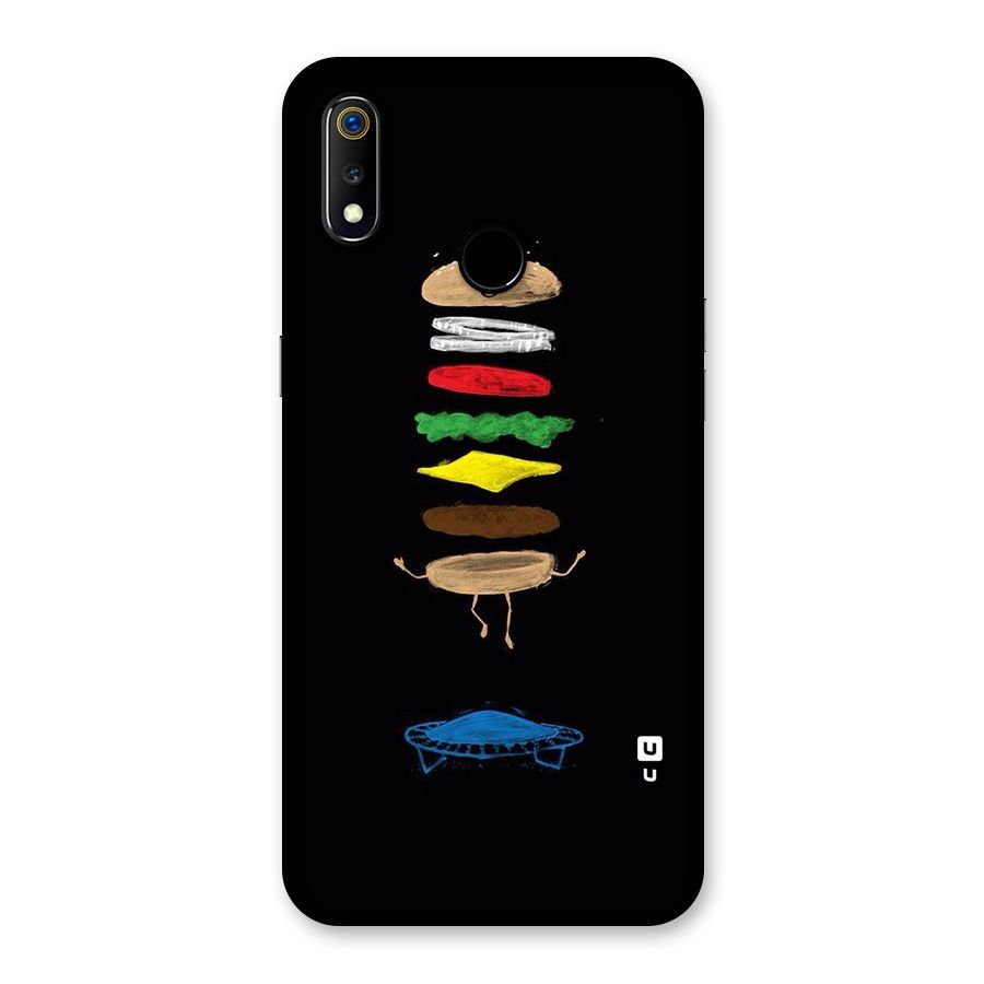Burger Jump Back Case for Realme 3