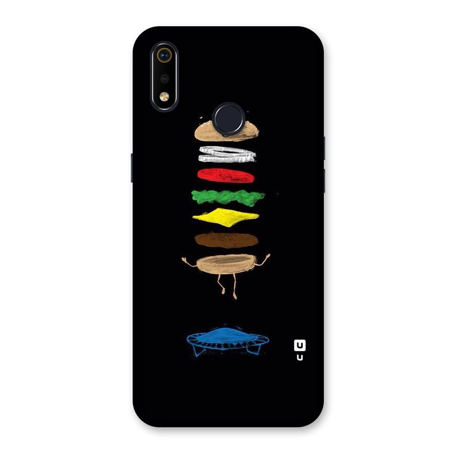 Burger Jump Back Case for Realme 3i