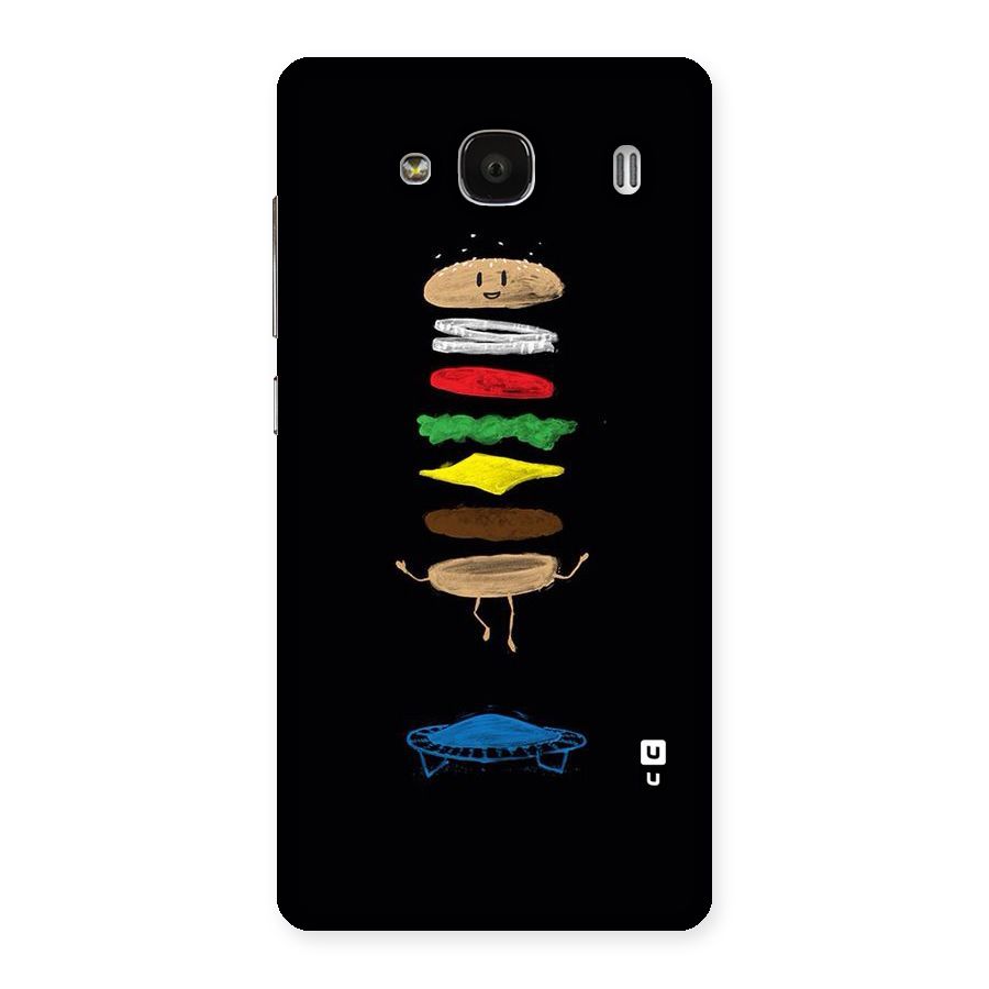 Burger Jump Back Case for Redmi 2 Prime