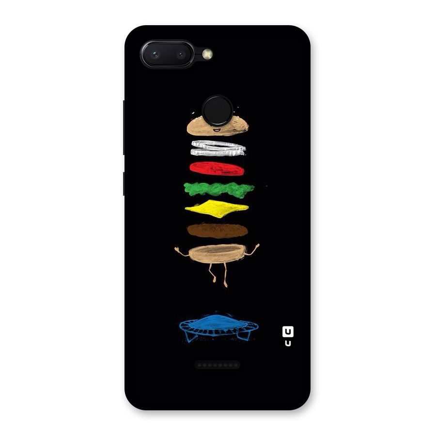 Burger Jump Back Case for Redmi 6