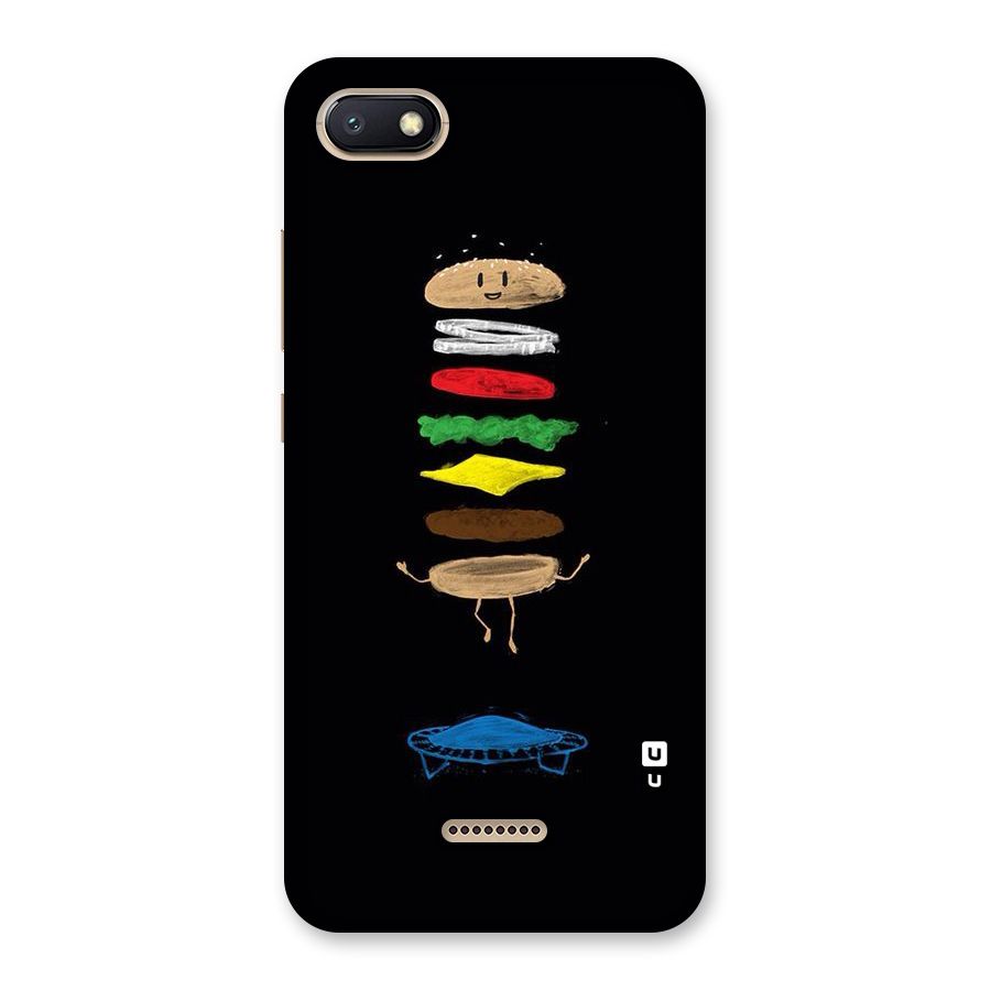 Burger Jump Back Case for Redmi 6A