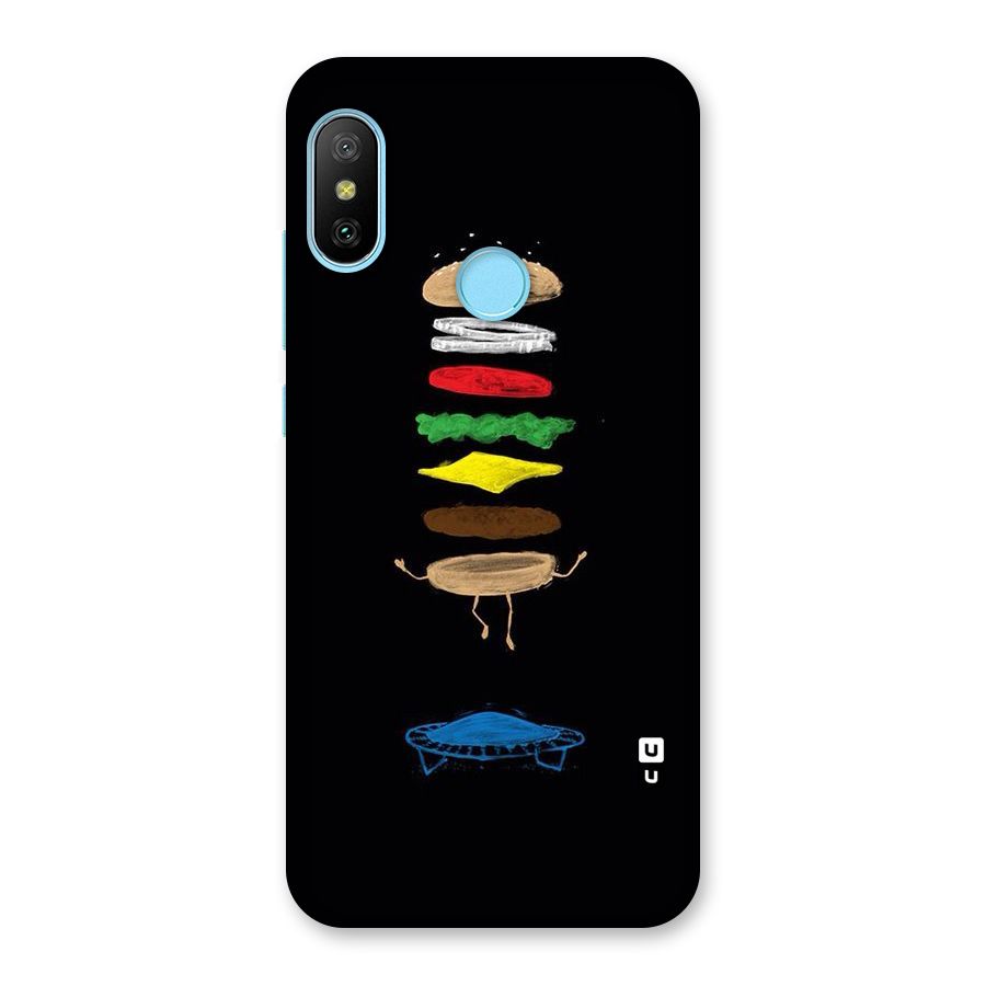 Burger Jump Back Case for Redmi 6 Pro