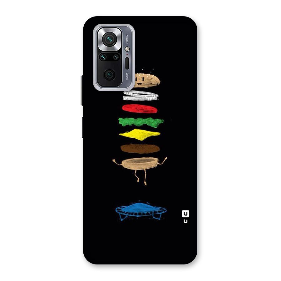 Burger Jump Back Case for Redmi Note 10 Pro Max