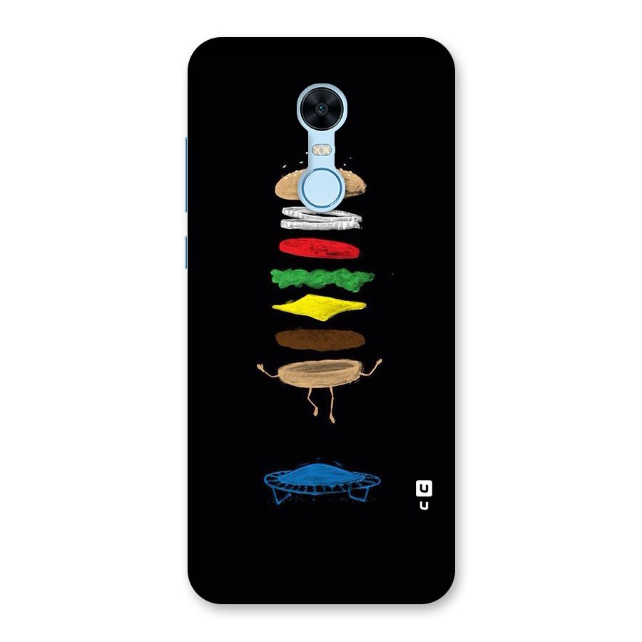 Burger Jump Back Case for Redmi Note 5