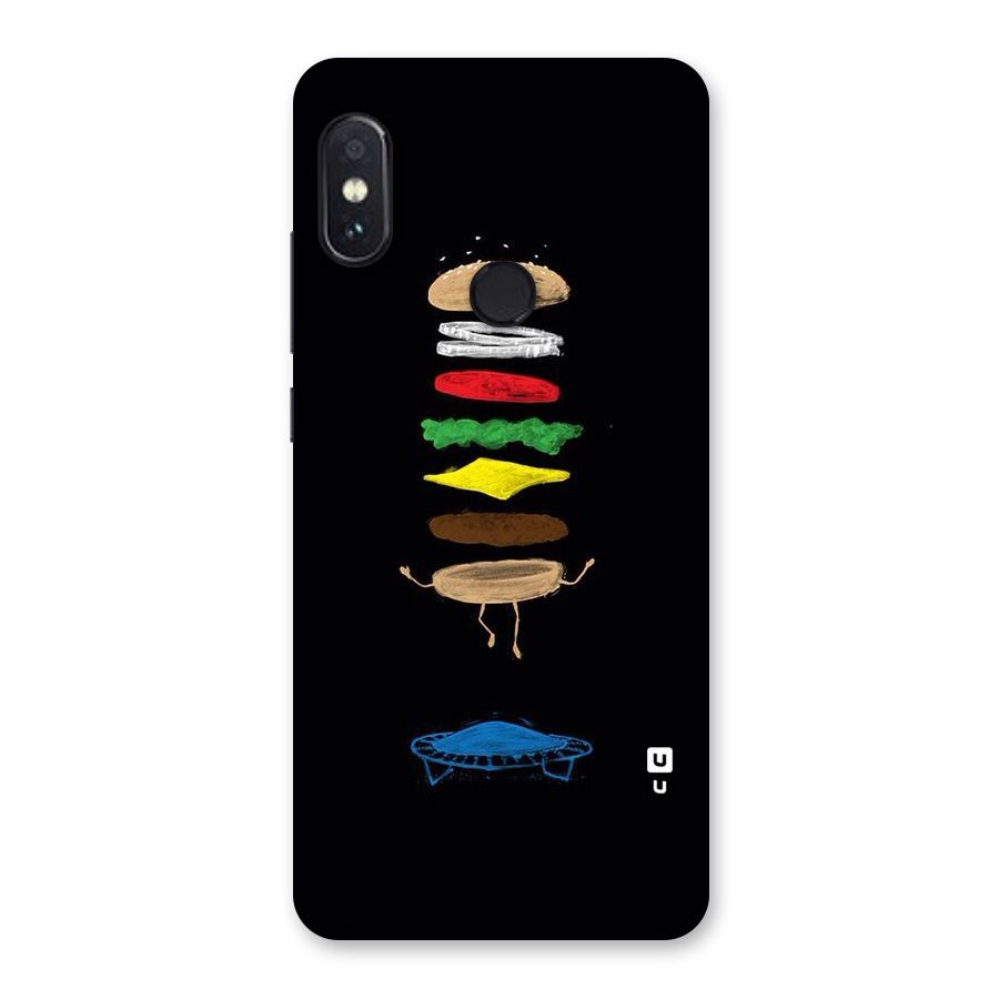 Burger Jump Back Case for Redmi Note 5 Pro