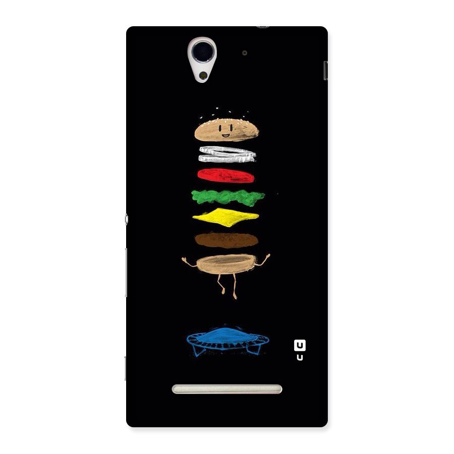 Burger Jump Back Case for Sony Xperia C3