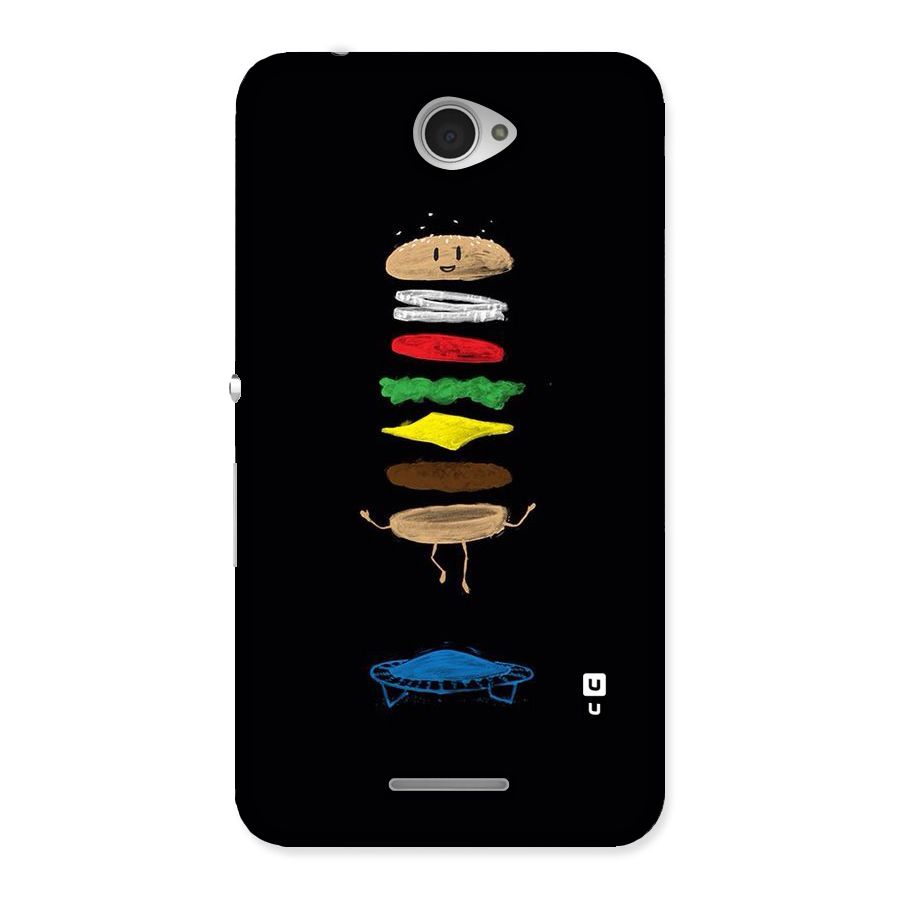Burger Jump Back Case for Sony Xperia E4