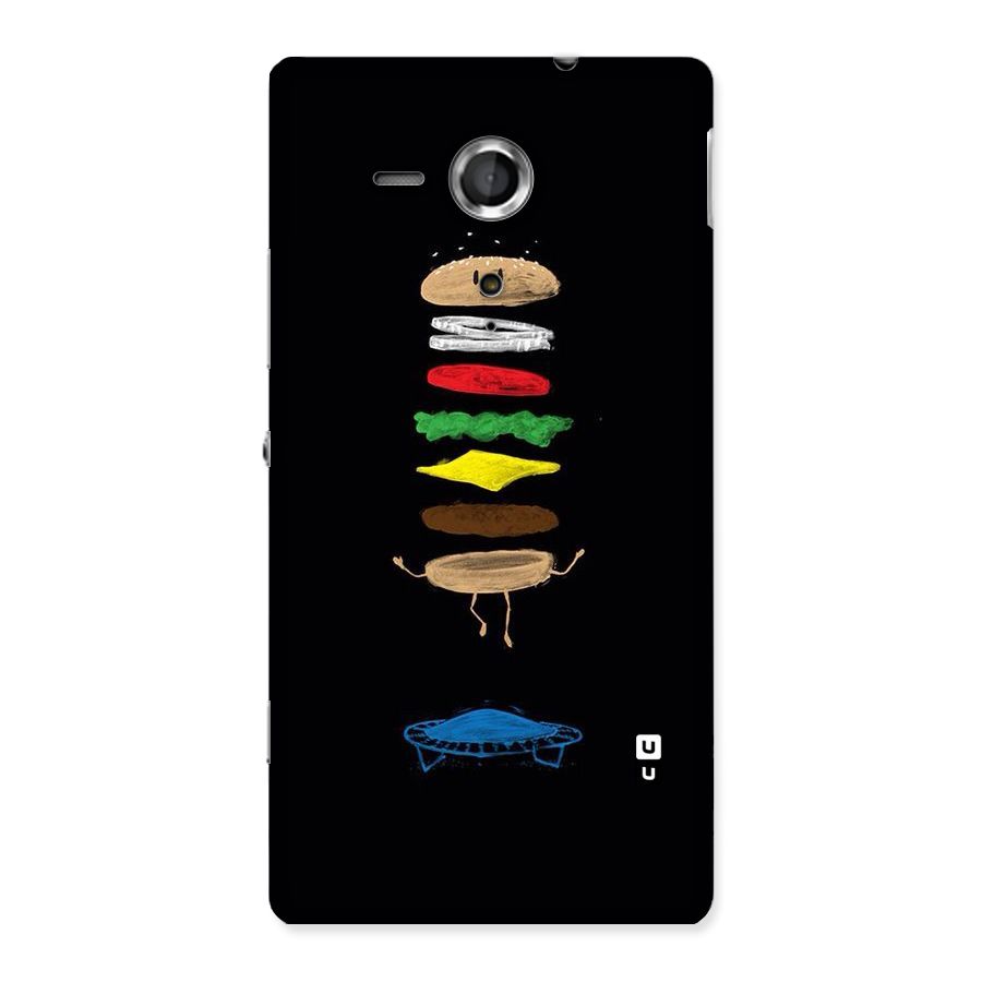 Burger Jump Back Case for Sony Xperia SP