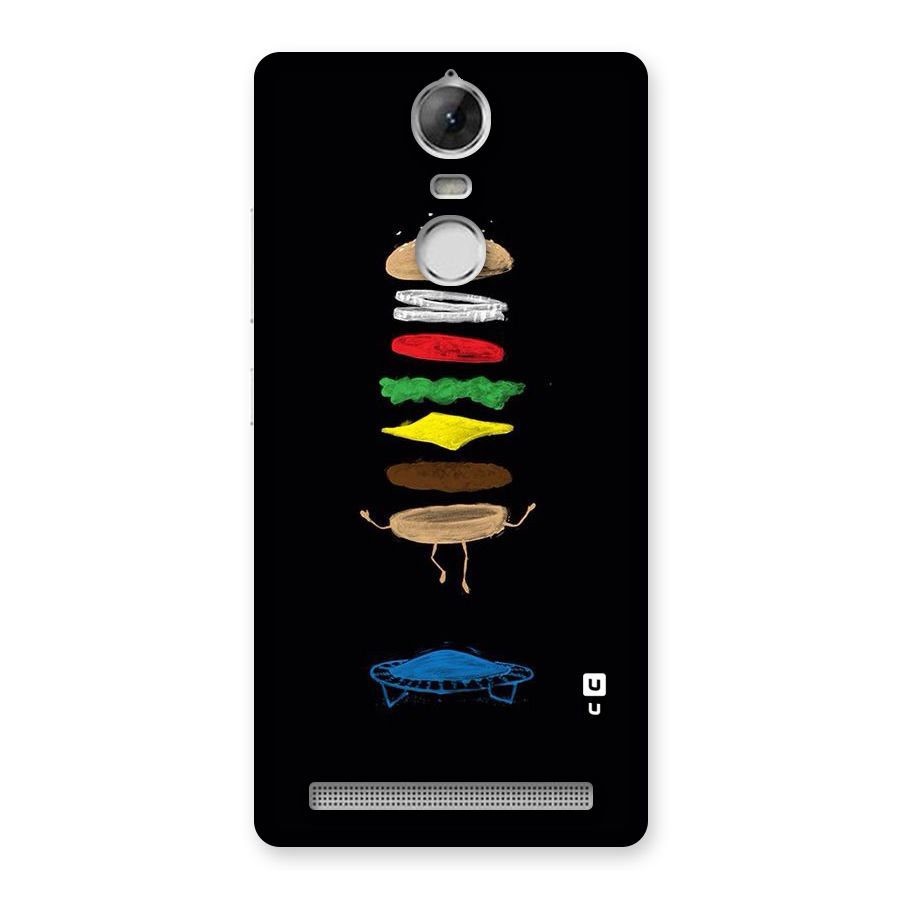 Burger Jump Back Case for Vibe K5 Note