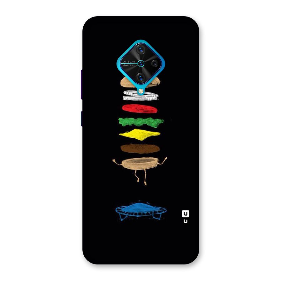 Burger Jump Back Case for Vivo S1 Pro