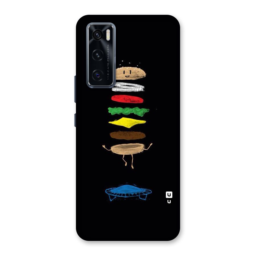 Burger Jump Back Case for Vivo V20 SE
