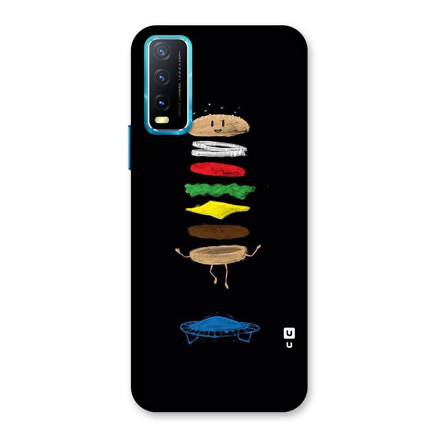 Burger Jump Back Case for Vivo Y20A