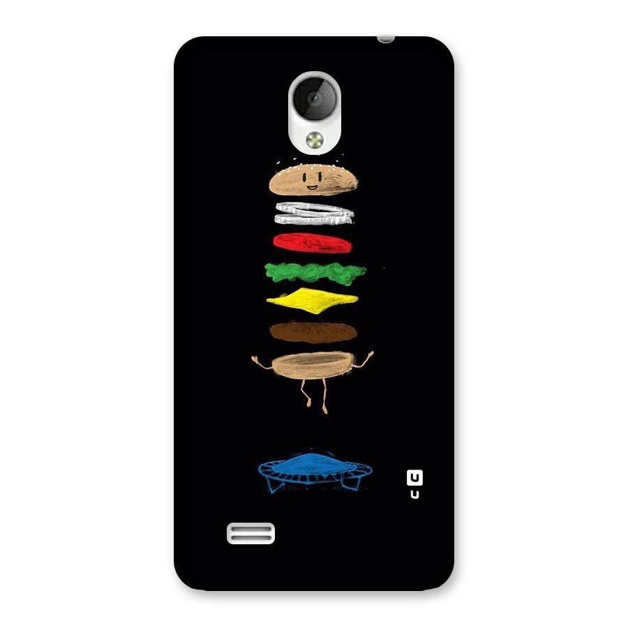 Burger Jump Back Case for Vivo Y21