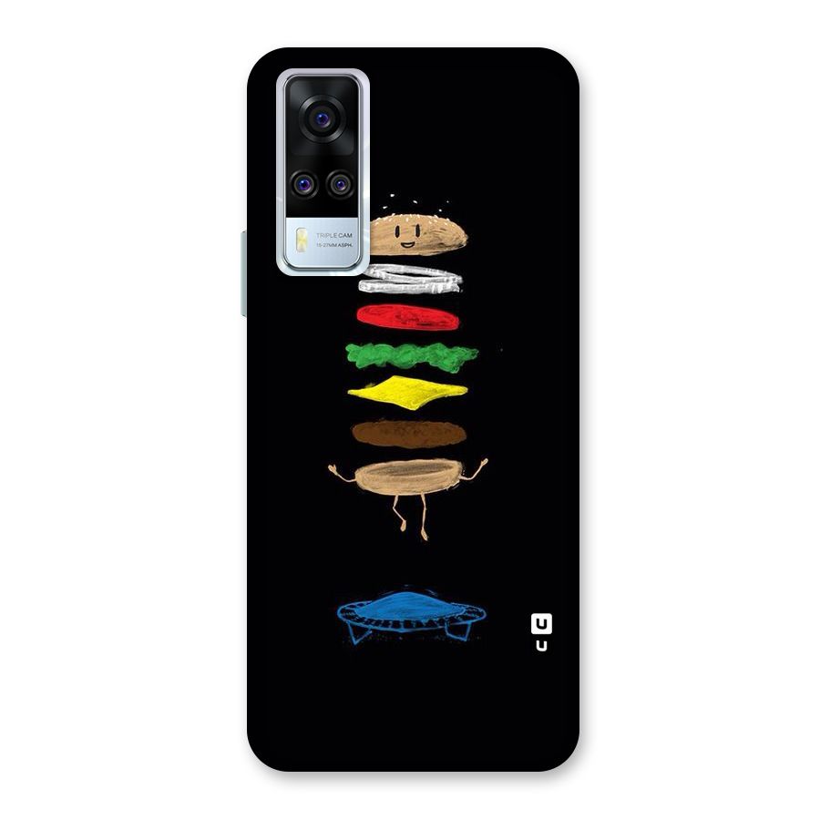 Burger Jump Back Case for Vivo Y31