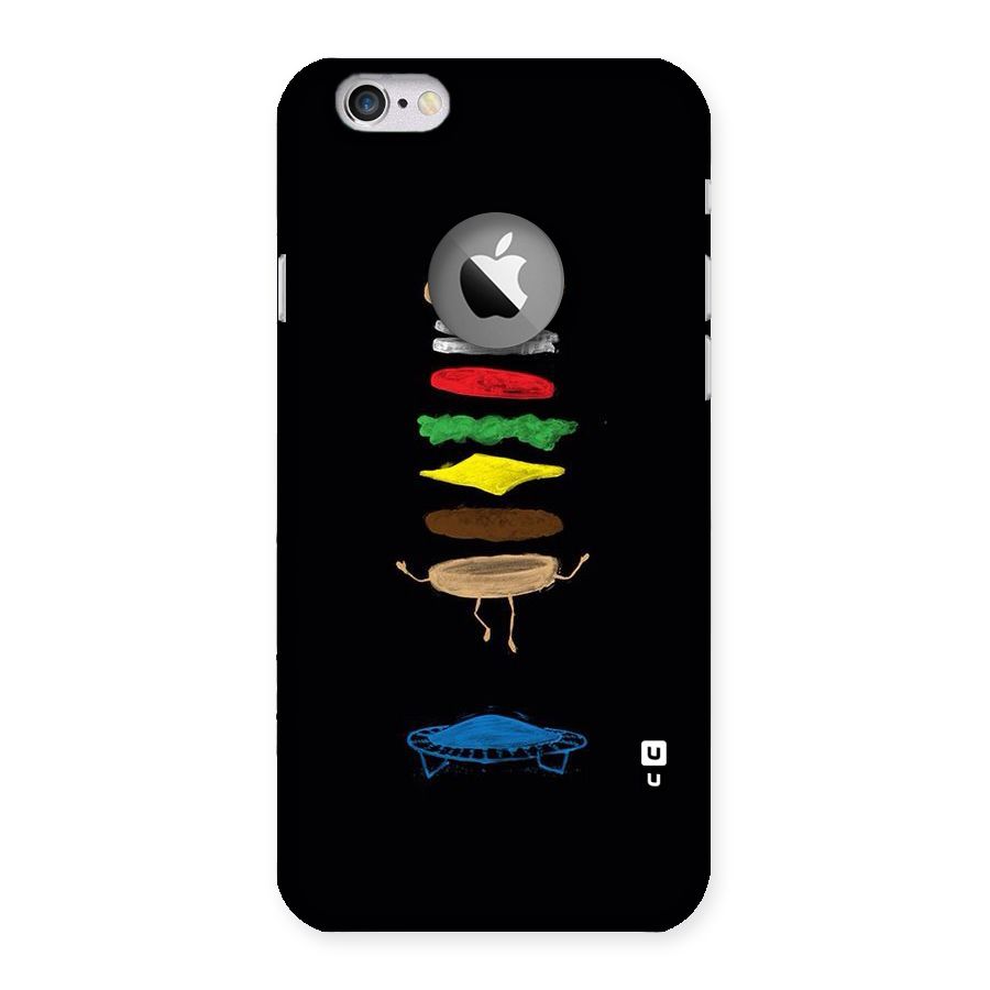 Burger Jump Back Case for iPhone 6 Logo Cut