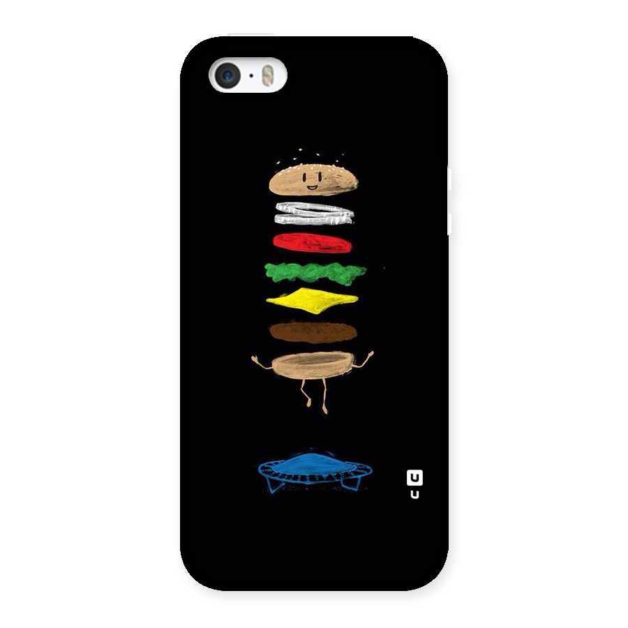 Burger Jump Back Case for iPhone SE