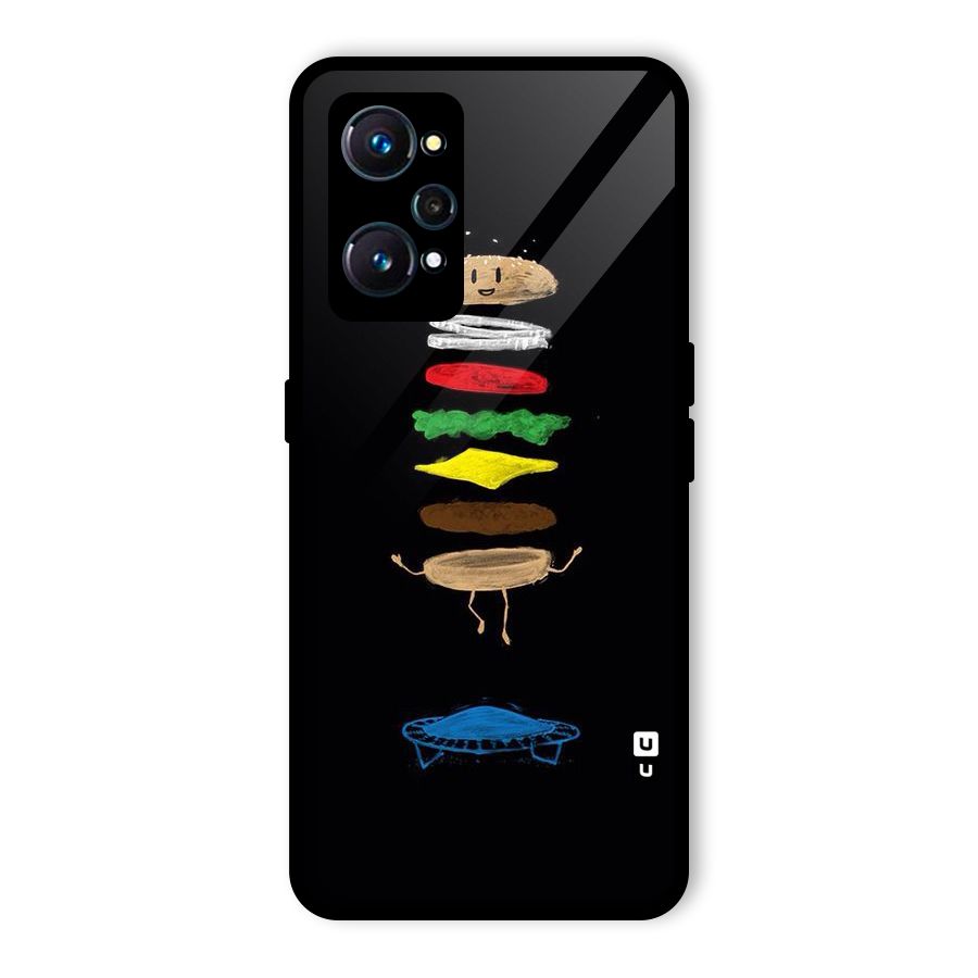 Burger Jump Glass Back Case for Realme GT Neo2
