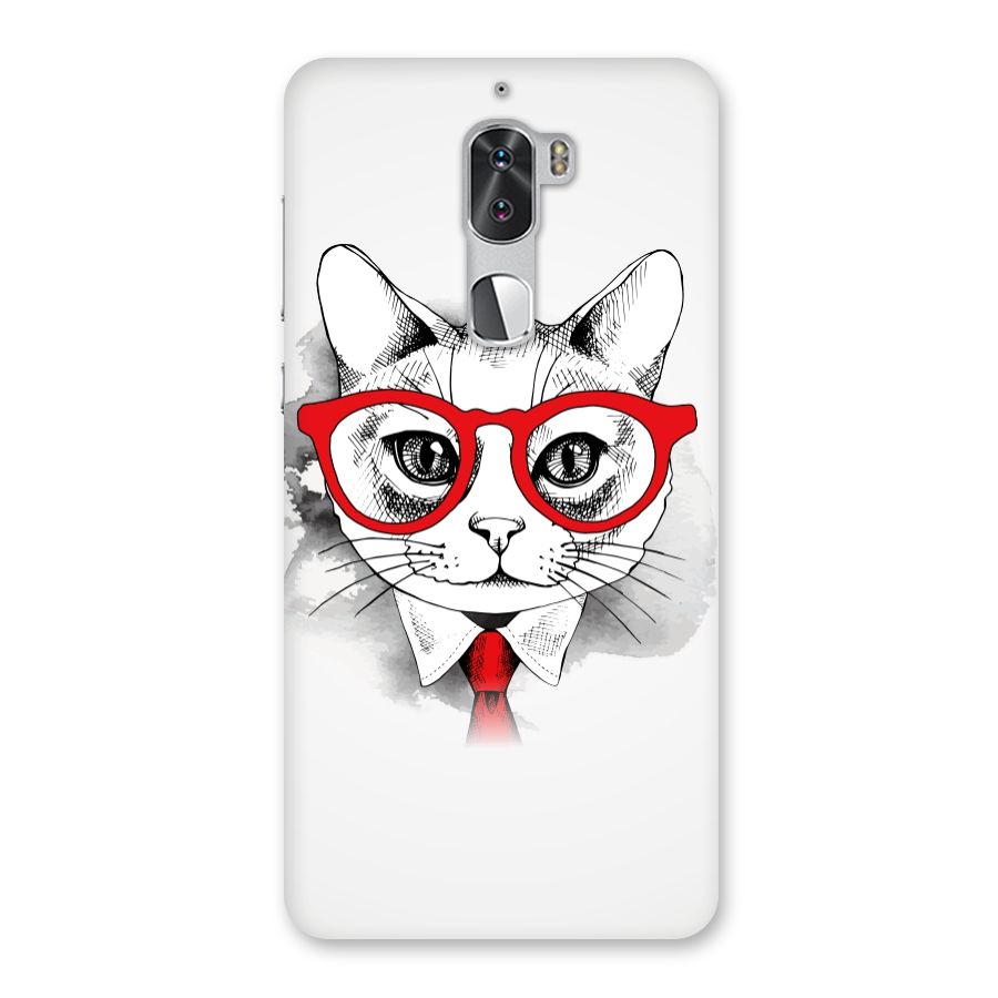 Business Cat Back Case for Coolpad Cool 1