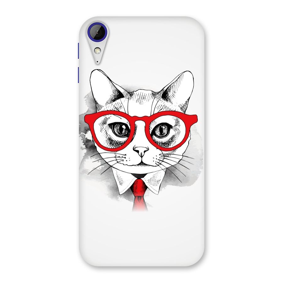 Business Cat Back Case for Desire 830